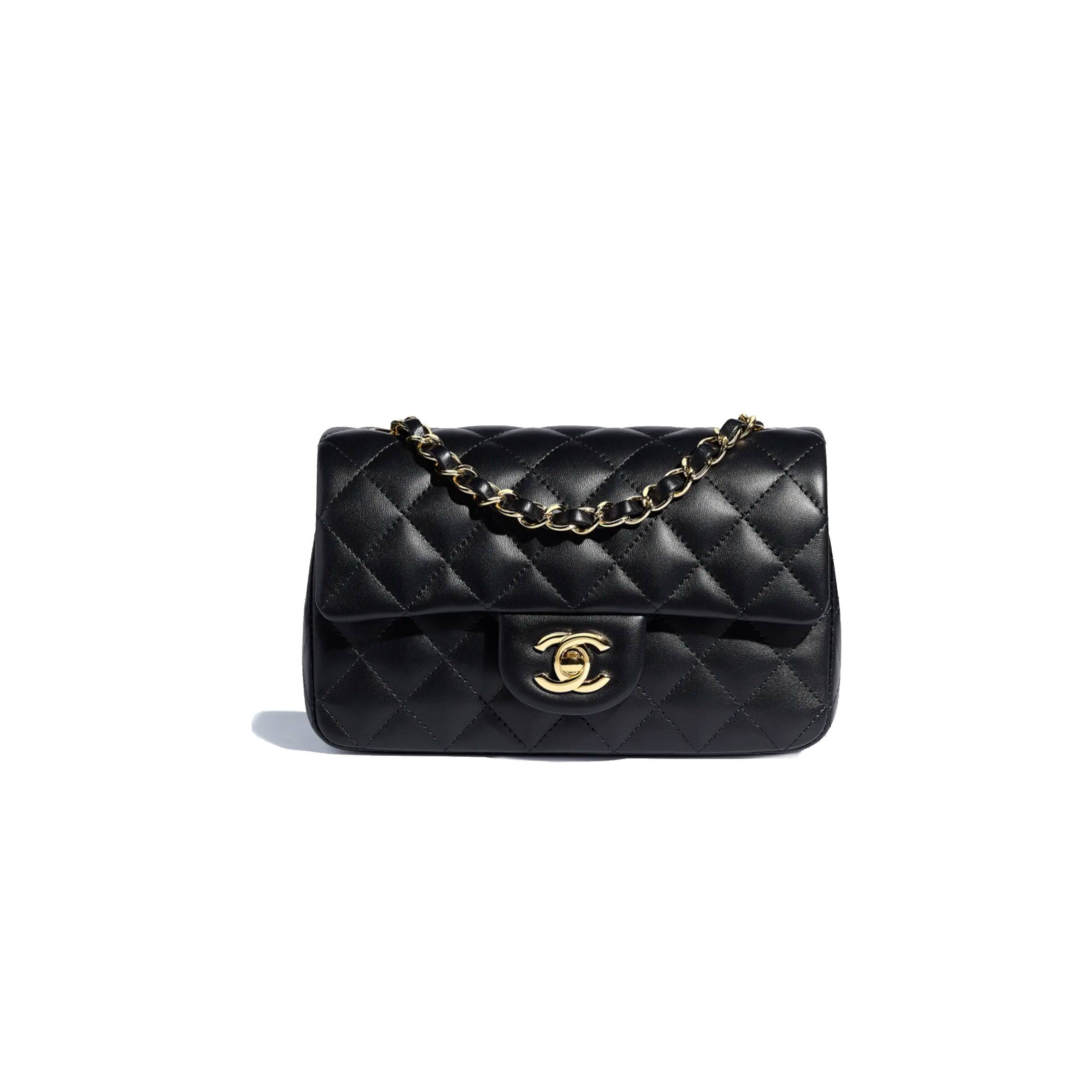 CHANEL MINI FLAP BAG GOLD HARDWARE  A35200 Y04059 94305 (13.5*17*8cm)